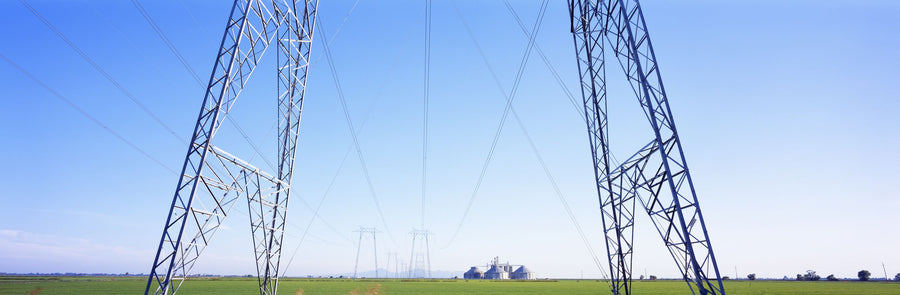 Fields of Power Mural Wallpaper