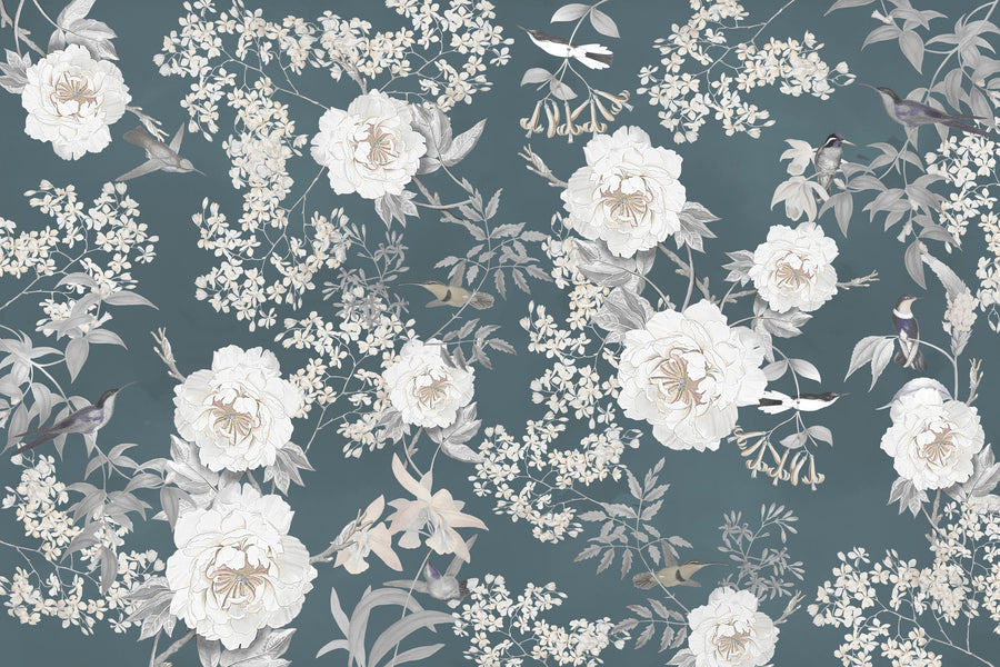 Birds of Eden Mural Wallpaper