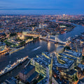 Tower Bridge Aerial Mural Wallpaper - pure wallpaper artwork