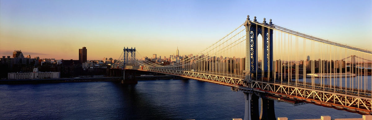 Golden Bridge Horizon Mural Wallpaper - pure wallpaper artwork