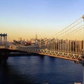 Golden Bridge Horizon Mural Wallpaper - pure wallpaper artwork