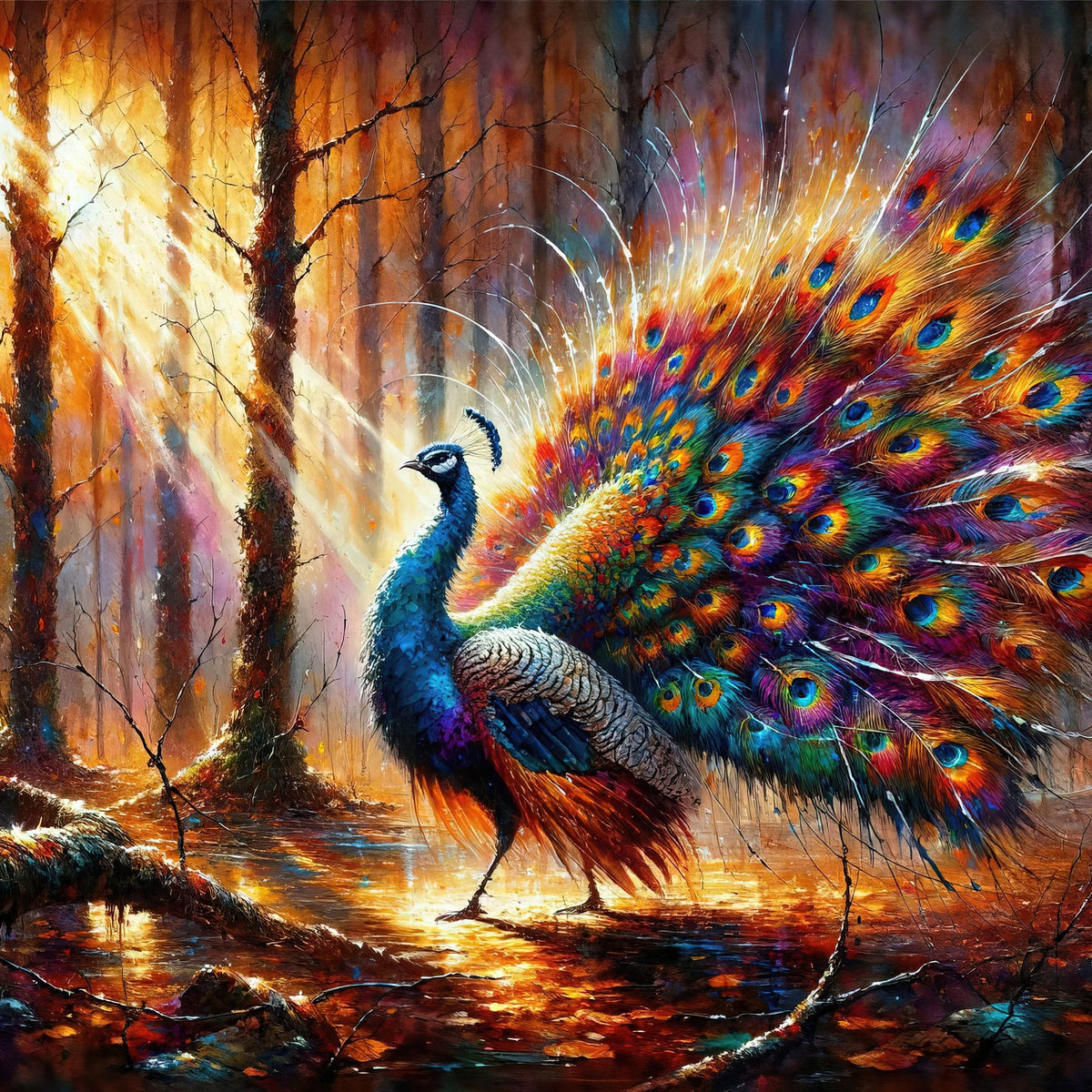 Autumn Majesty Mural Wallpaper - pure wallpaper artwork