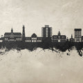 Georgetown Guyana Skyline Concrete Mural Wallpaper - pure wallpaper artwork