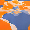 Gemini Orange Mural Wallpaper - pure wallpaper artwork