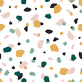 Terrazzo Shapes Mural Wallpaper - pure wallpaper artwork