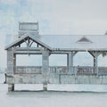 Pier III Mural Wallpaper - pure wallpaper artwork