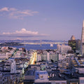Highrise Twilight Metropolis Mural Wallpaper - pure wallpaper artwork