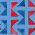 Seafood Shanty Baby Blue II Mural Wallpaper - pure wallpaper artwork