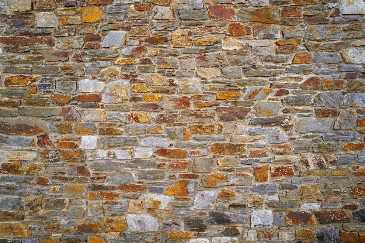 Rustic Stonework Mural Wallpaper - pure wallpaper artwork