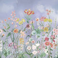 Summer Meadow Mural Wallpaper - Neutral Tone - pure wallpaper artwork