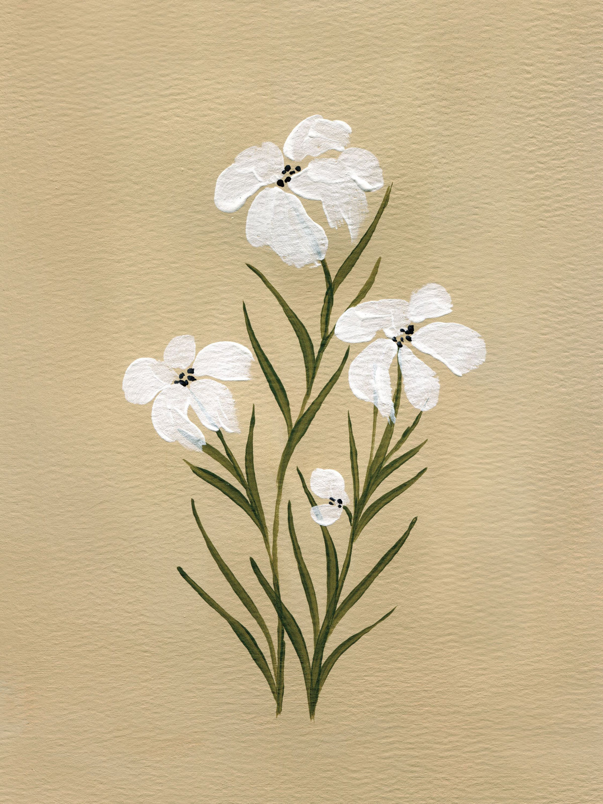 Pretty Little Flower I Mural Wallpaper - pure wallpaper artwork