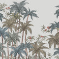 Palm Abode, Bright Mural Wallpaper - pure wallpaper artwork
