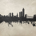 Oslo Skyline Concrete Mural Wallpaper - pure wallpaper artwork