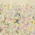 Bird Garden Yellow Mural Wallpaper - pure wallpaper artwork