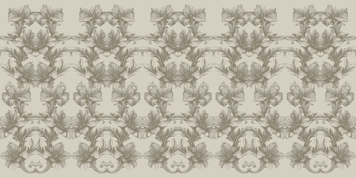 Flower Bridges Mural Wallpaper - pure wallpaper artwork