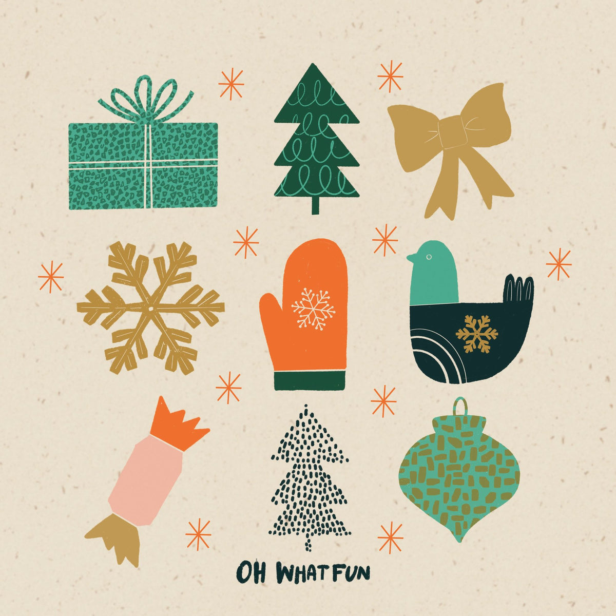 Winter Cheer IV Mural Wallpaper - pure wallpaper artwork