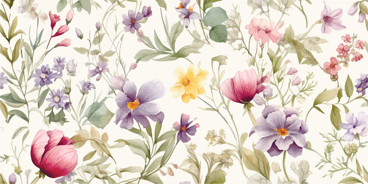 Meadow Center Mural Wallpaper - pure wallpaper artwork