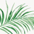Colorful Tropical Leaf Green II Mural Wallpaper - pure wallpaper artwork