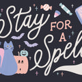 Trick or Treat I Pastel Mural Wallpaper - pure wallpaper artwork