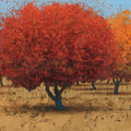 Orange Trees II Mural Wallpaper - pure wallpaper artwork