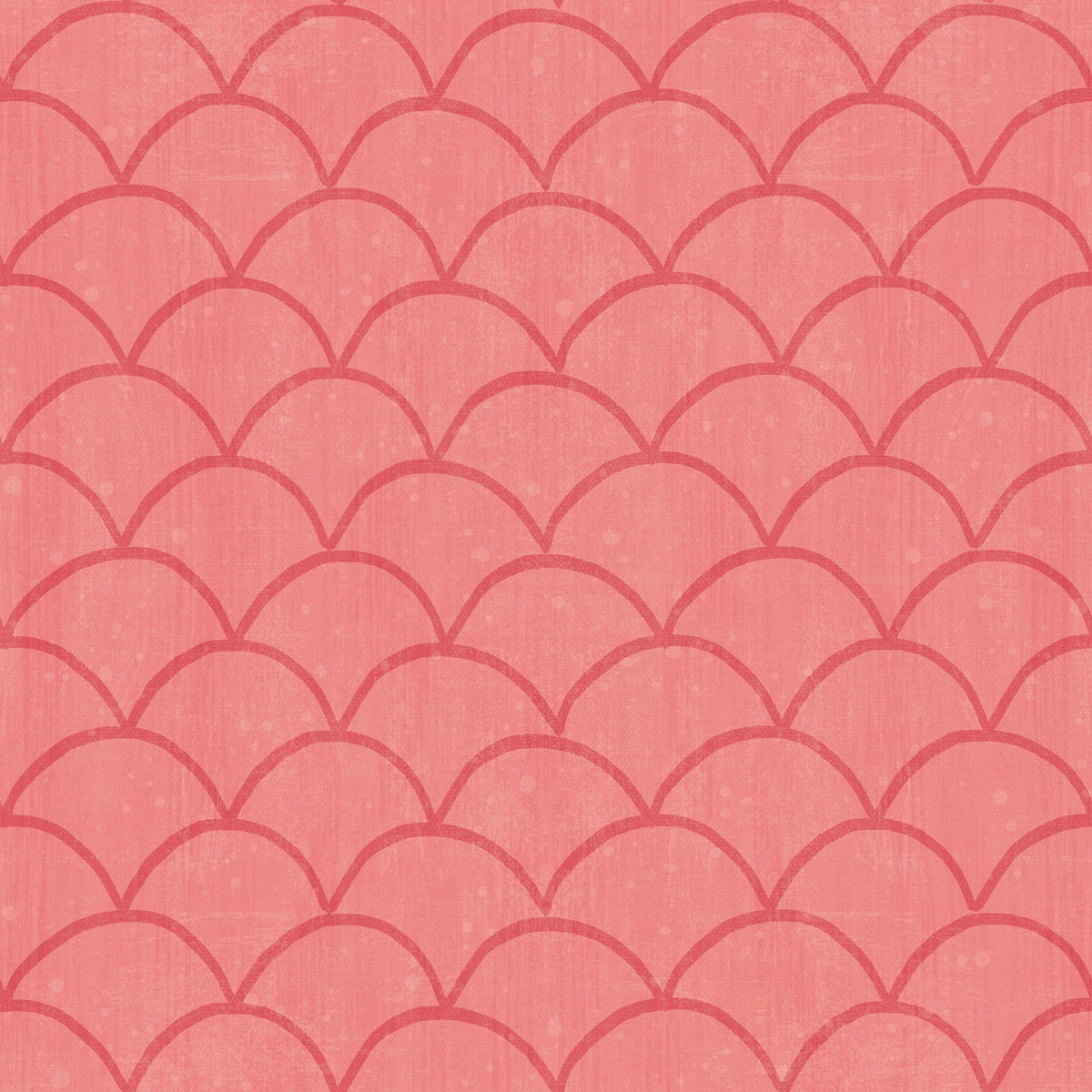 Coastal Scales Red Mural Wallpaper - pure wallpaper artwork