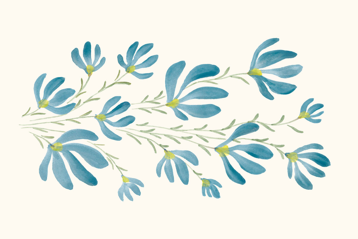 Pretty Blooms III Mural Wallpaper - pure wallpaper artwork