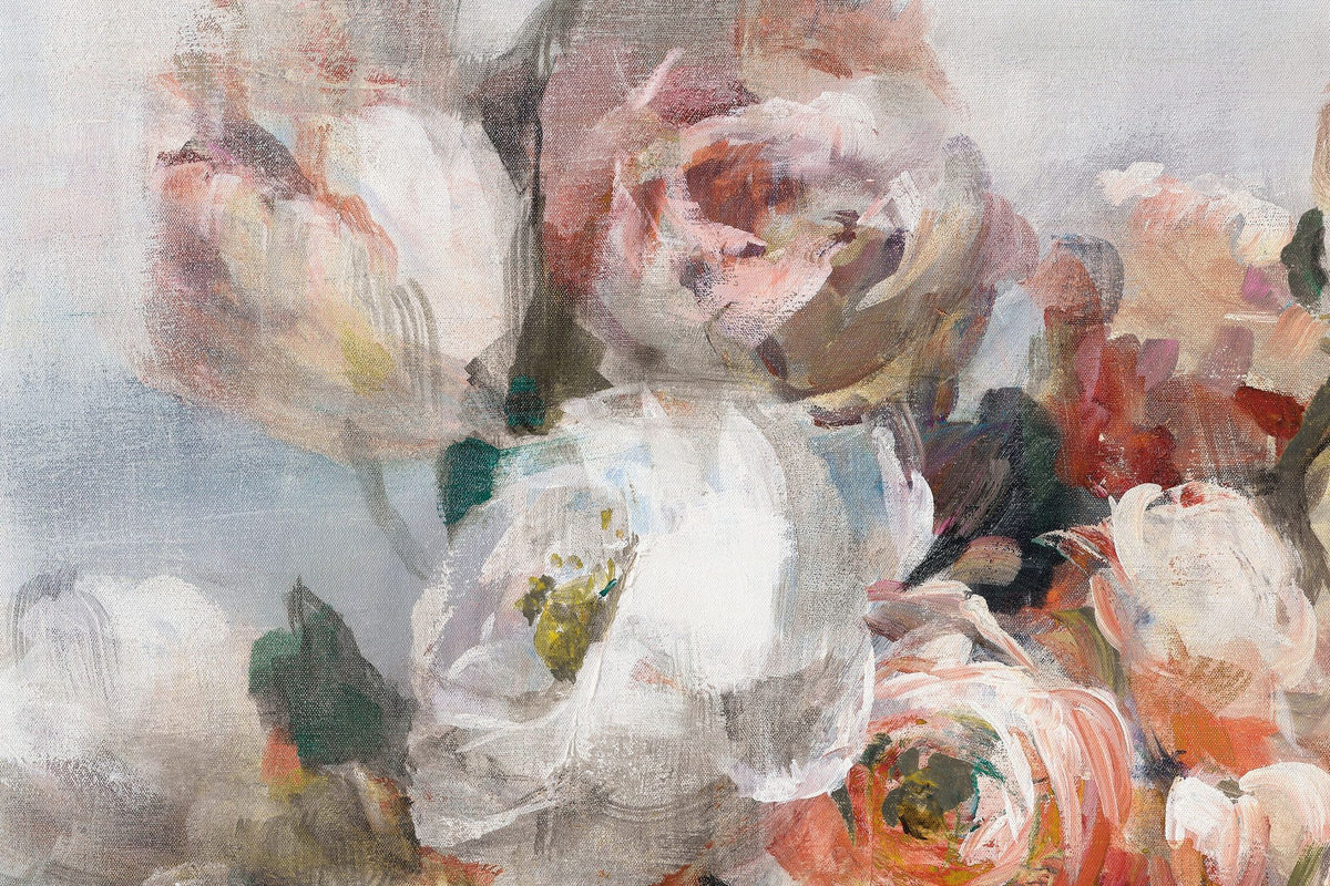 Fall Bouquet on White Panel I Mural Wallpaper - pure wallpaper artwork