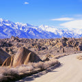 Desert Mountain Trail Mural Wallpaper - pure wallpaper artwork