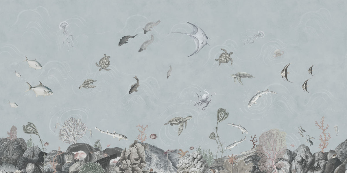 Great Reef, Stone Mural Wallpaper - pure wallpaper artwork