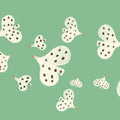 Birds Flying High, Emerald Mural Wallpaper - pure wallpaper artwork