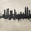 Mumbai Skyline India Bombay Concrete Mural Wallpaper - pure wallpaper artwork