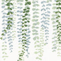 Cascade in Green Mural Wallpaper - pure wallpaper artwork