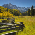 Mountain Meadow Path Mural Wallpaper - pure wallpaper artwork