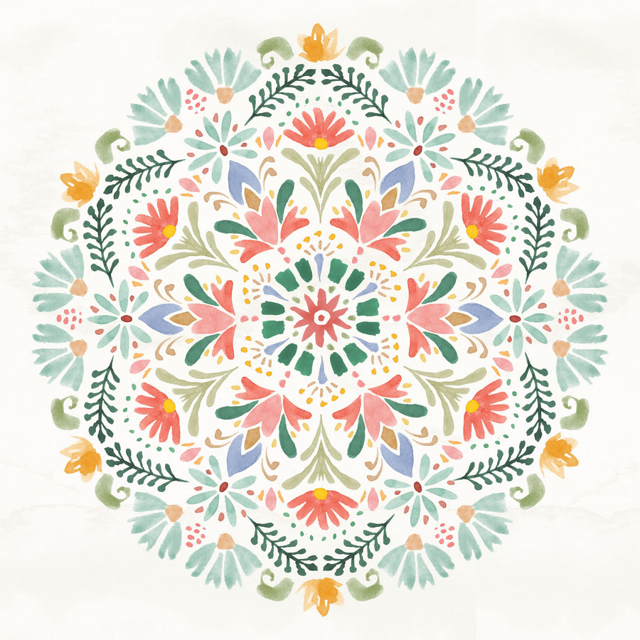 Wild Blooms VII Mural Wallpaper - Light Tone