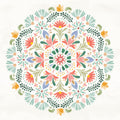 Wild Blooms VII Mural Wallpaper - Light Tone - pure wallpaper artwork