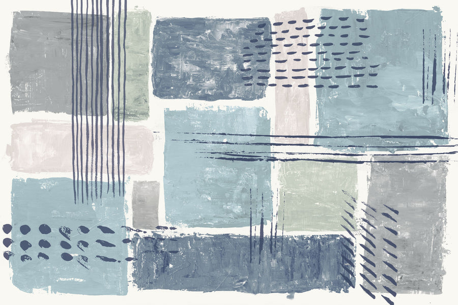Between the Lines Mural Wallpaper