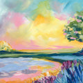 Spring Meadow II Mural Wallpaper - pure wallpaper artwork