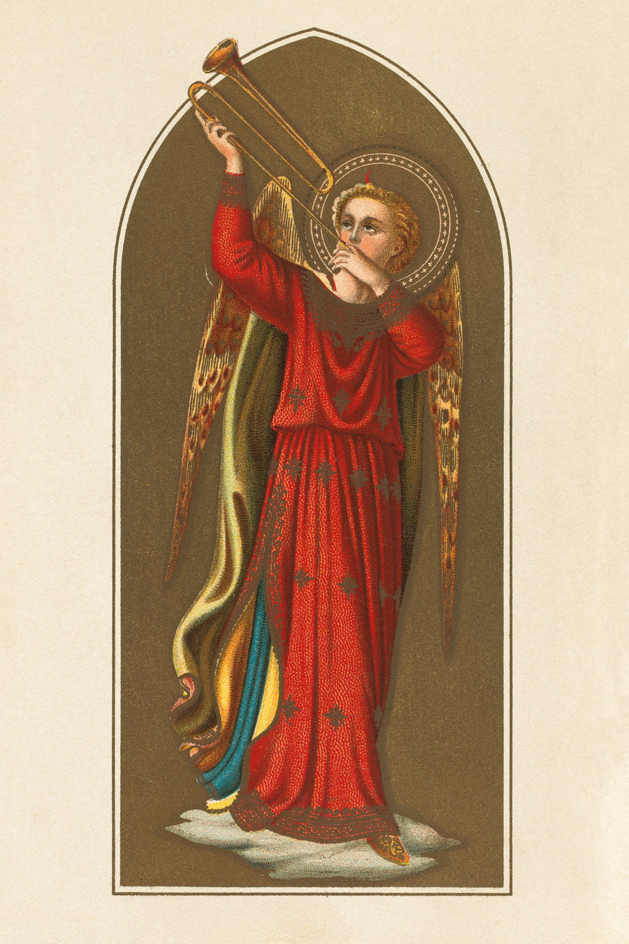 Musical Angel IV Mural Wallpaper