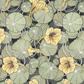 Nasturtium Verdure, Citrus Mural Wallpaper - pure wallpaper artwork