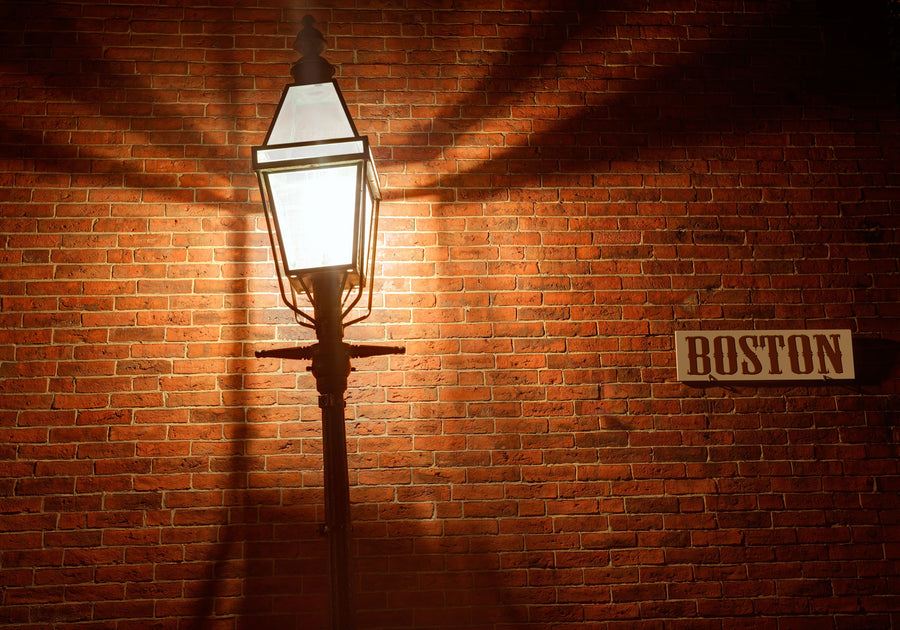 Acorn Street Mural Wallpaper