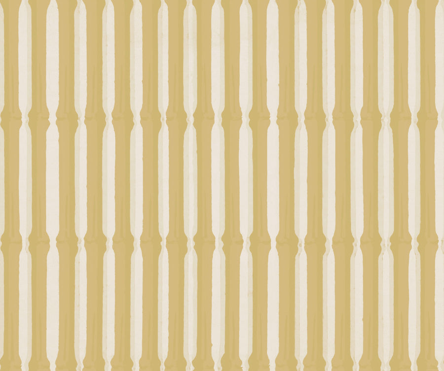 Bamboo Stripes, Sunflower Mural Wallpaper