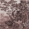 Enchanted Grove Tapestry, Burgundy Mural Wallpaper - pure wallpaper artwork