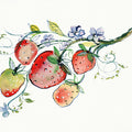 Summer Strawberries Mural Wallpaper - pure wallpaper artwork