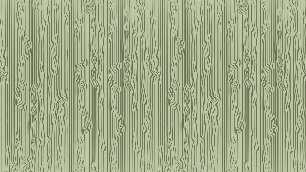 Veneer Lines, Green Mural Wallpaper - pure wallpaper artwork