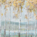 Lakeview Birches Mural Wallpaper - pure wallpaper artwork