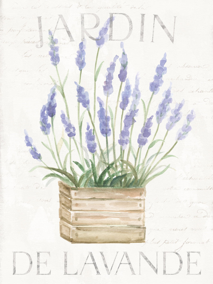 Lavender Fields VII Mural Wallpaper