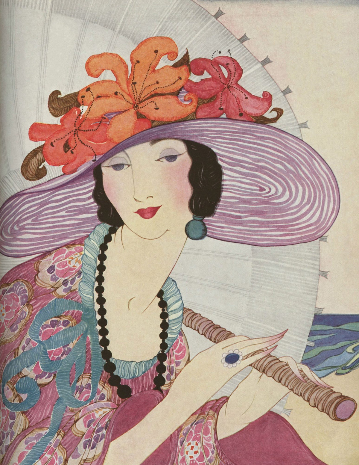 Vintage Fashion Cover XI Mural Wallpaper - pure wallpaper artwork