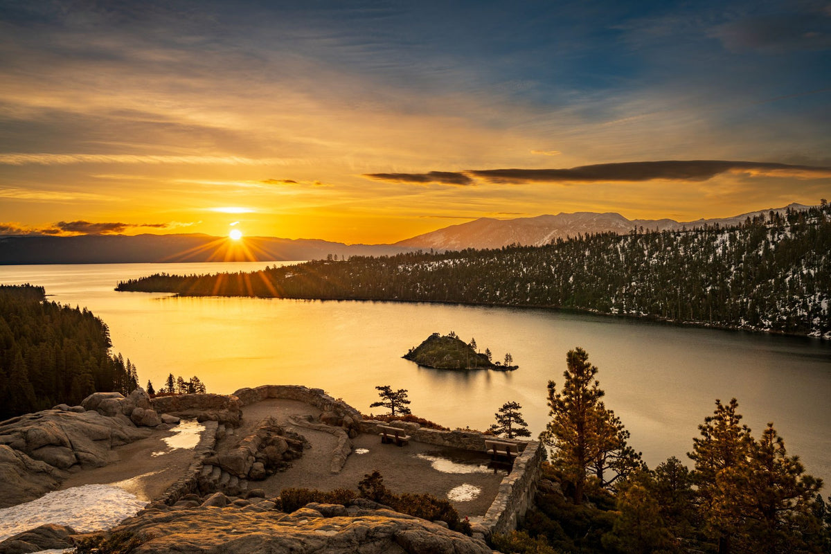 Emerald Sunrise Mural Wallpaper - pure wallpaper artwork