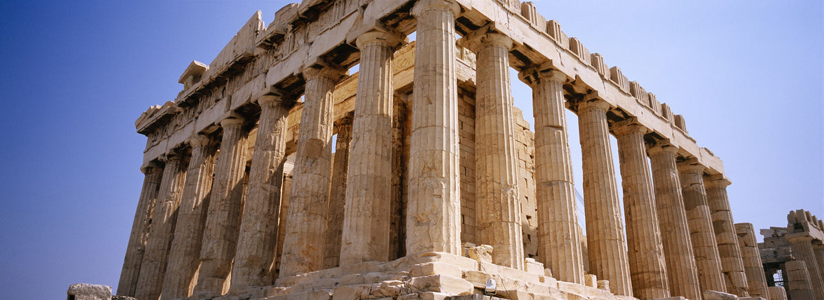 Temple of Antiquity Mural Wallpaper - pure wallpaper artwork
