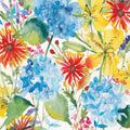 July Flowers Mural Wallpaper - pure wallpaper artwork